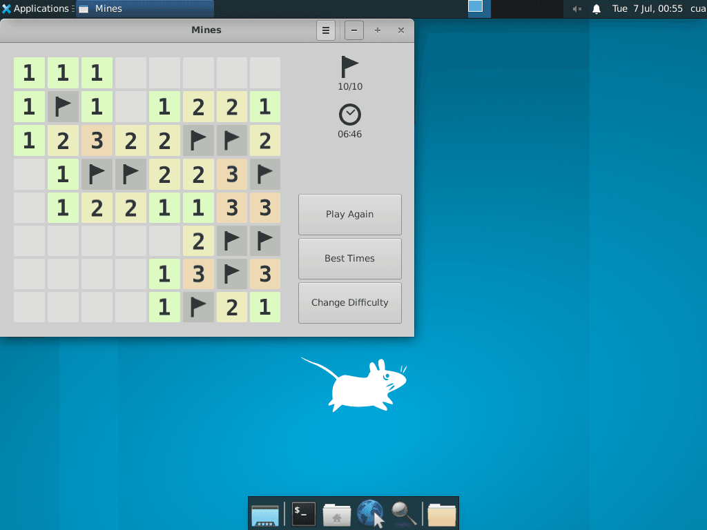 Computer Use on Linux screenshot