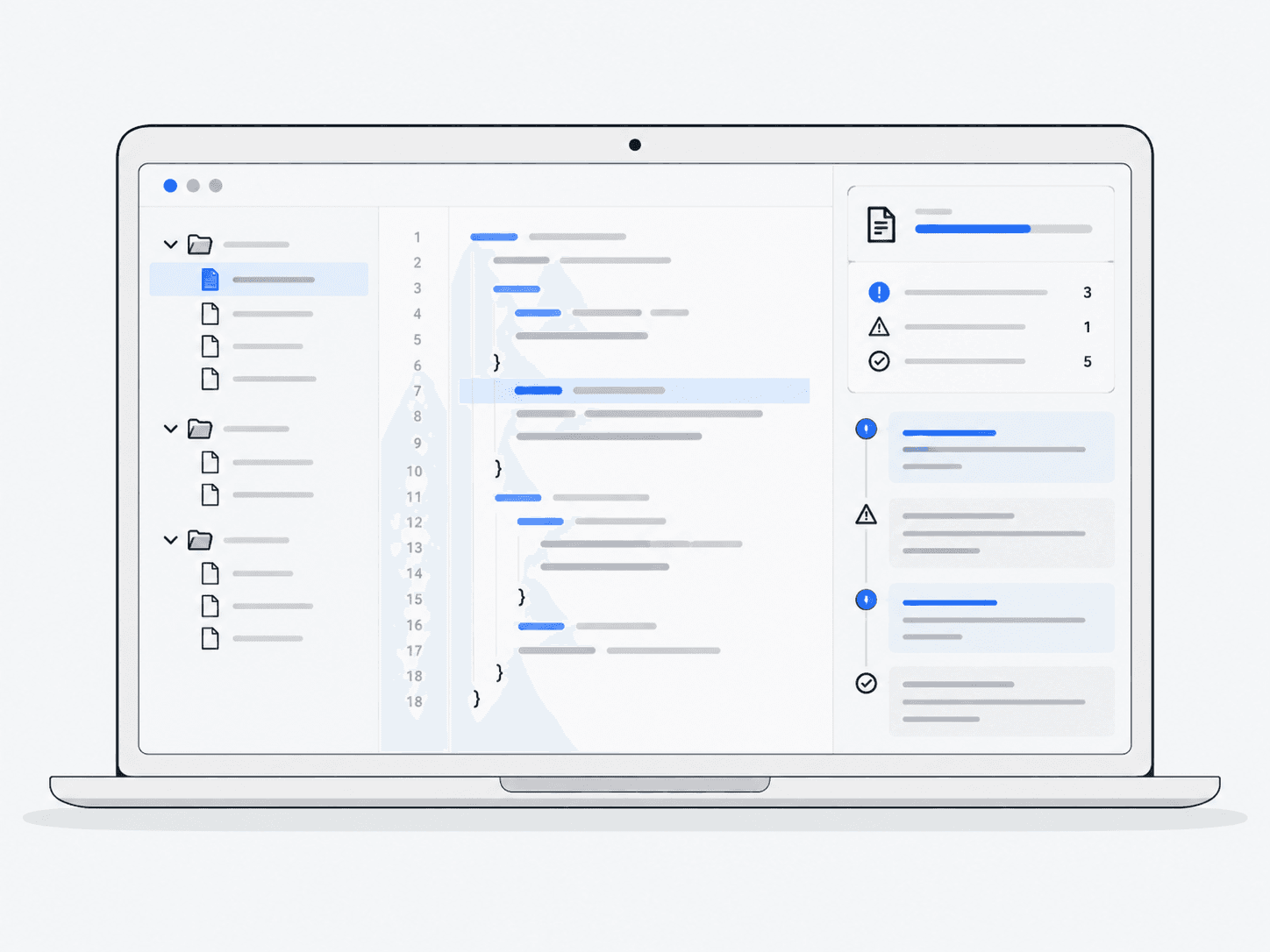 Illustrative workflow: Local Code Review with Glimmer
